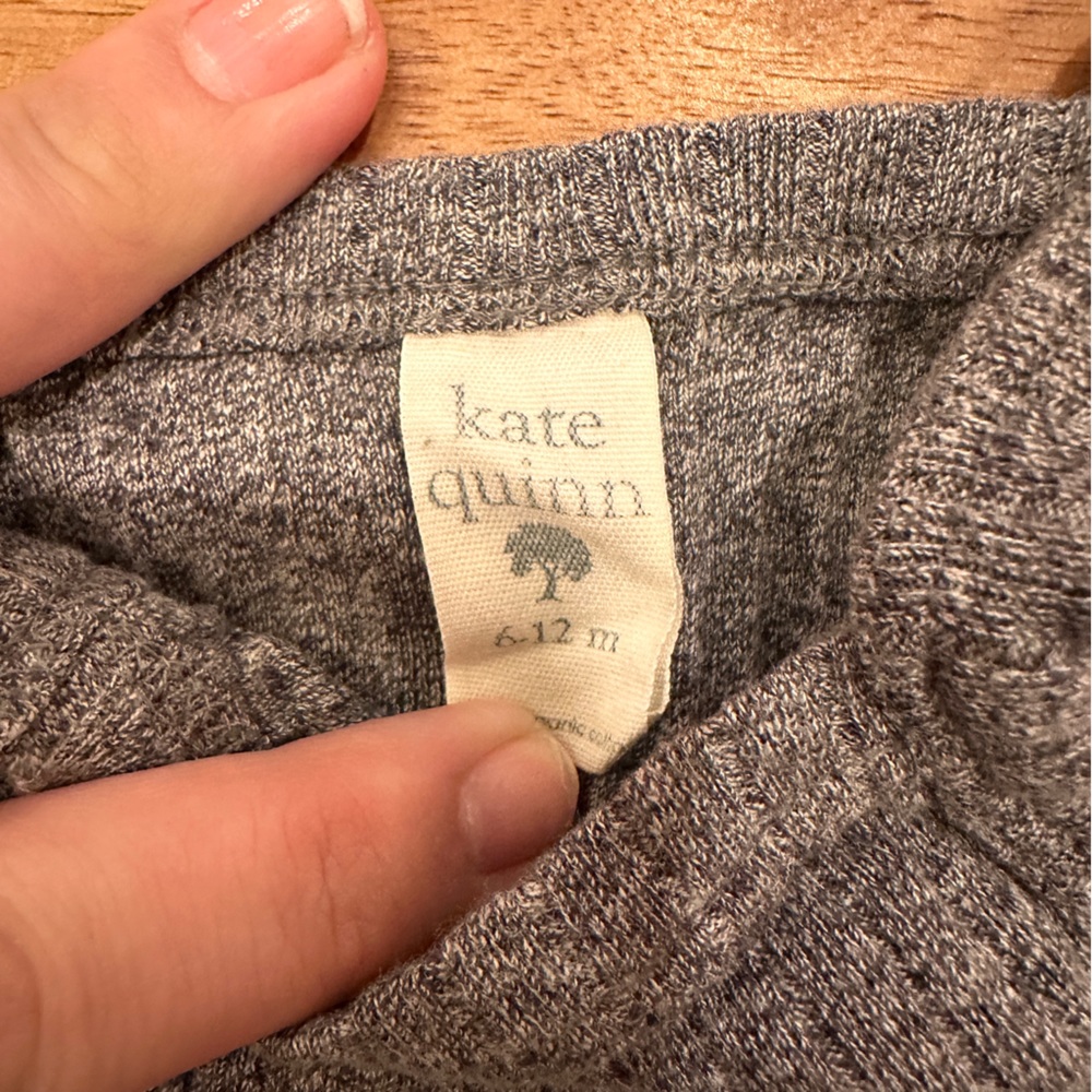Kate Quinn 6-12months Gray Tank & Shorts Set - Picture 3 of 3